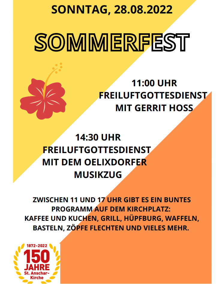 Flyer Sommerfest